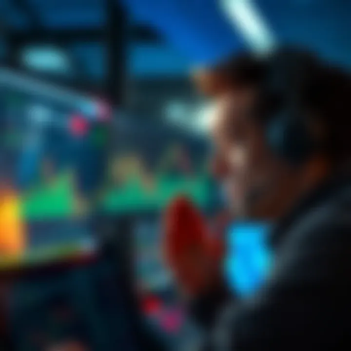 A person looking stressed while staring at a computer screen showing a halted trading interface for $ASD.
