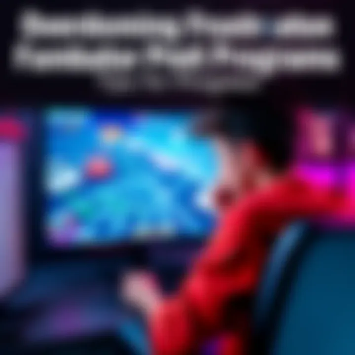 A gamer sitting in front of a screen looking frustrated while playing a video game