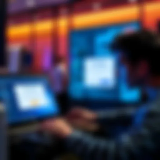 A person looking confused while using a laptop, displaying a 2FA prompt on the screen regarding passkeys at Gemini.