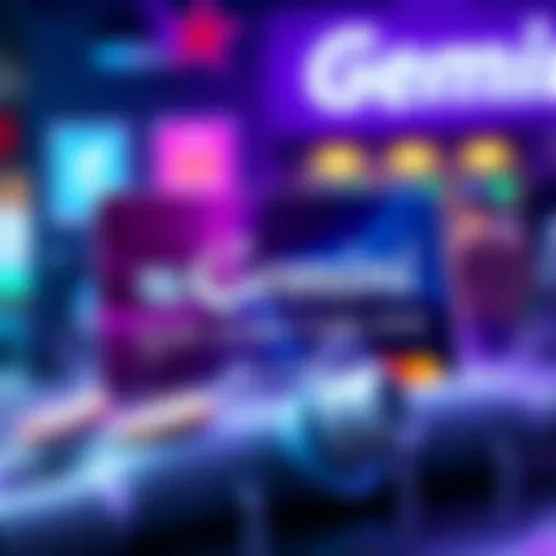 Gemini credit card showcasing cashback rewards for gas, groceries, and dining