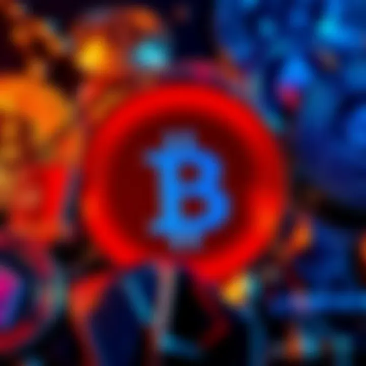 Logo of a major German bank in front of various cryptocurrency symbols like Bitcoin and Ethereum, showcasing the bank's plan to enter crypto trading by 2026.