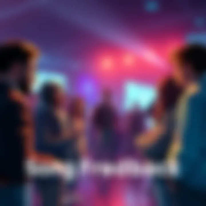 People discussing feedback on a new song and video clip from GlobalPiMarket