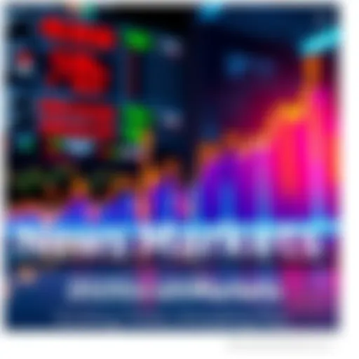 A graph showing rising trends in financial markets with vibrant colors, symbolizing investment opportunities in 2025.