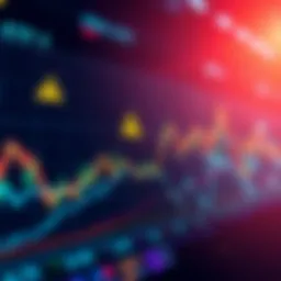 Graph showing the decline of HBar ETF with warning signs for investors