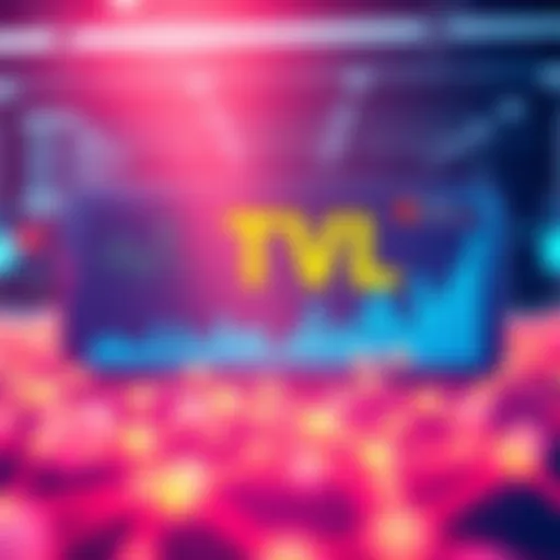 Graphic showing Hedera network metrics with a focus on TVL and TVR, highlighting upcoming changes in investment interest
