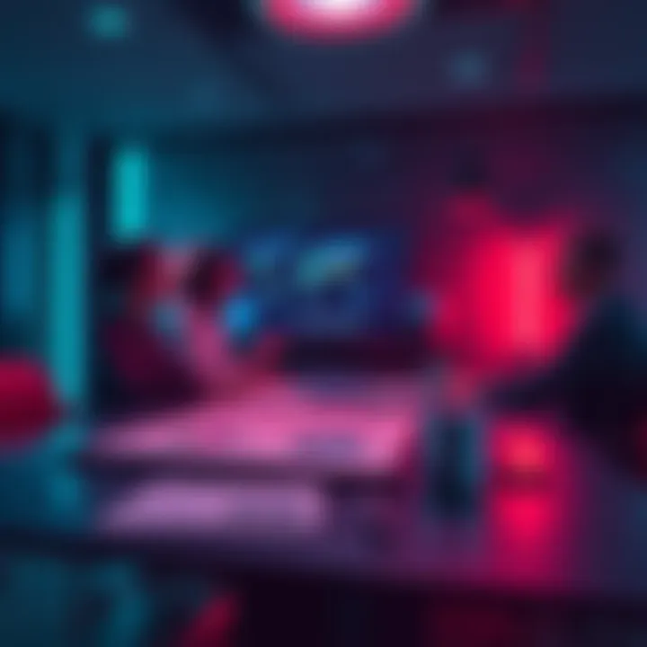 Hedera representatives discussing the potential acquisition of TikTok with charts and data on a table