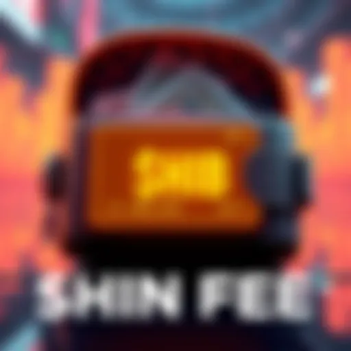 A graphic showing a digital wallet with SHIB currency and a high fee alert, symbolizing concerns over cryptocurrency transaction costs.