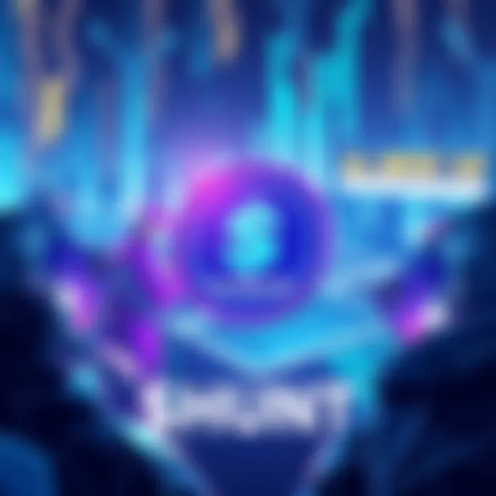 Illustration showing $HUNT logo with CoinGecko logo, highlighting the listing announcement