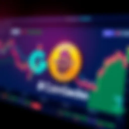 The $HUNT token displayed on a digital screen with CoinGecko logo, representing its new listing.