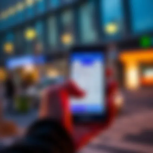 A person using a smartphone to transfer money to a Lunar account, showing the banking app interface with a focus on the IBAN transfer option.