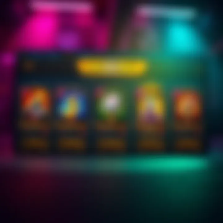 A screenshot of a game inventory showcasing five highlighted card slots for new players to check.