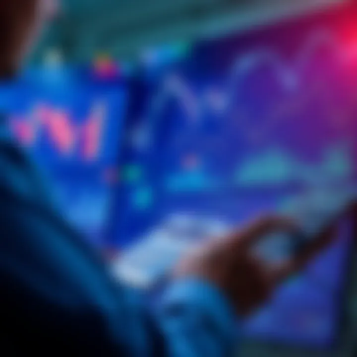 A person analyzing financial charts and graphs with a calculator, considering investment options after earning from memecoins