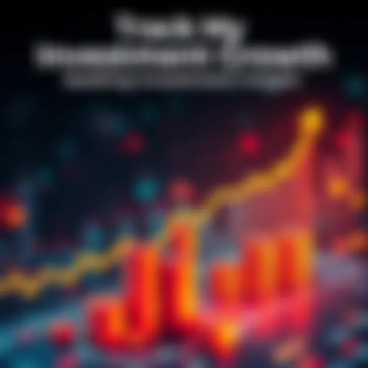 A visual representation of portfolio growth over one year, showing weekly investment increases from $5 to $10