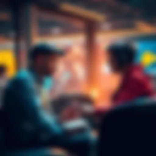 A novice investor sharing insights on Bitcoin investments and Dollar-Cost Averaging strategies in a casual setting.