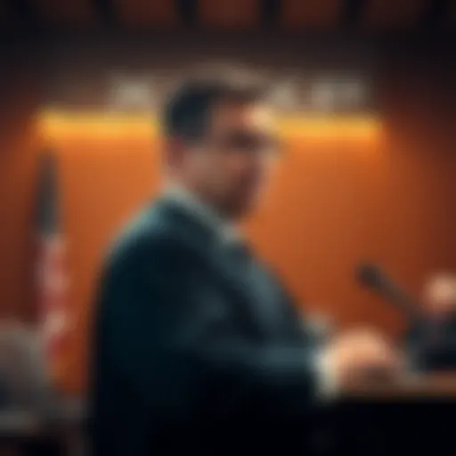 Judge Torres in a courtroom denying the SEC's motion with XRP symbols in the background