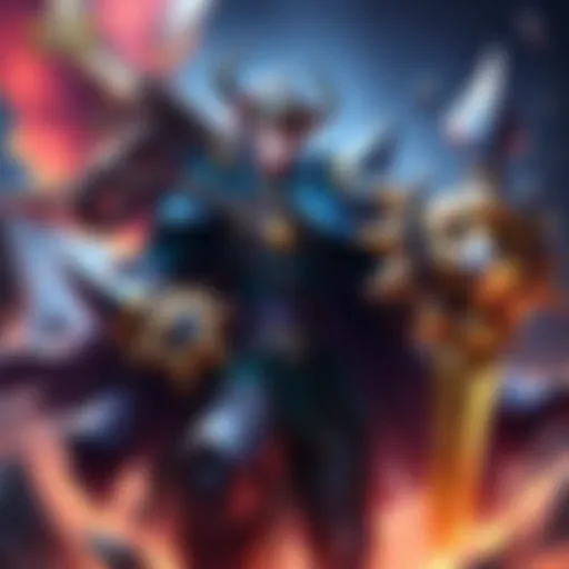 A depiction of Kael, a strong champion from Raid Shadow Legends, showcasing his armor and weapon in a battle-ready pose, emphasizing his role as a valuable starter champion for players.