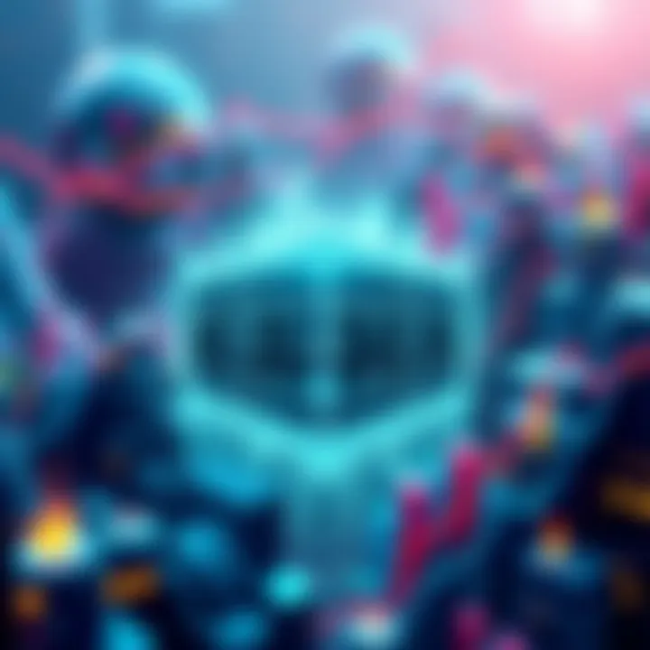 Graphic showing KAS cryptocurrency max supply cap of 28.7 billion and 26.4 billion circulating supply