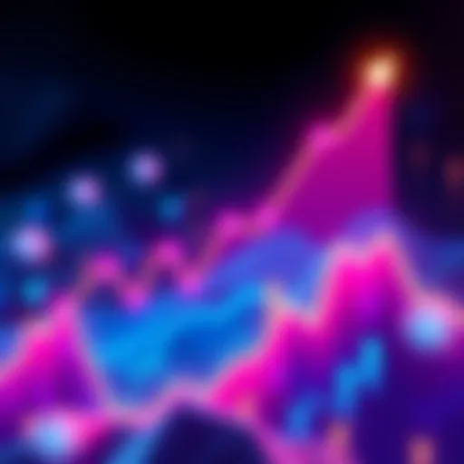 A chart showing the upward trend of Kaspa's price with a $5 target by 2025