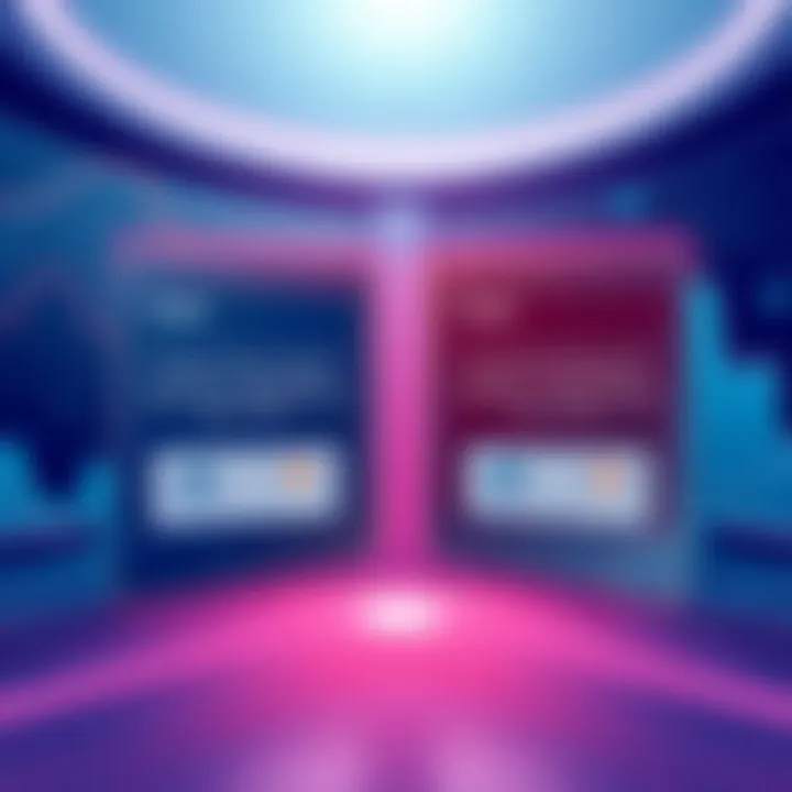 An illustration comparing off-chain smart contracts and native options for Kaspa, highlighting key differences and functionalities.
