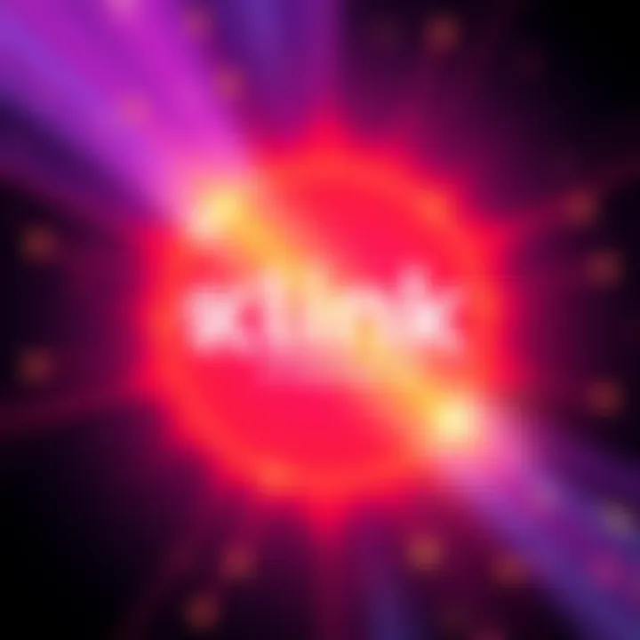 Graphic showing the Klink Finance logo with a call to action for earning rewards by completing tasks and offers.