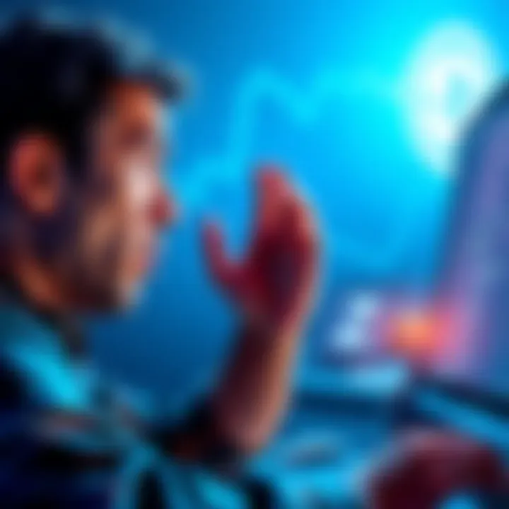 A person looking angry at a computer screen while trying to resolve a cryptocurrency recovery issue with Kraken, showing their frustration after funds are mistakenly sent via BSC network.