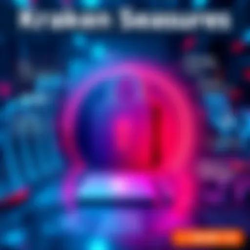 A visual representation of Kraken's security features, showcasing cold storage, two-factor authentication, and support options.