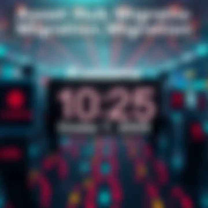 A graphic showing a countdown to the Kusama Asset Hub Migration, featuring the Kusama logo and a digital clock ticking down to October 7, 2025.
