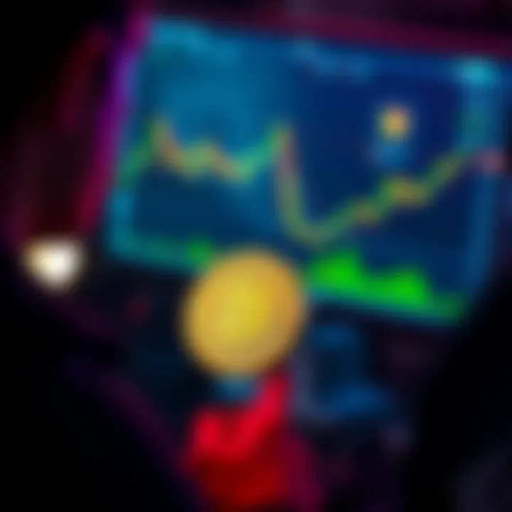A person reviewing a computer screen displaying cryptocurrency charts and planning a coin launch strategy without a bundler