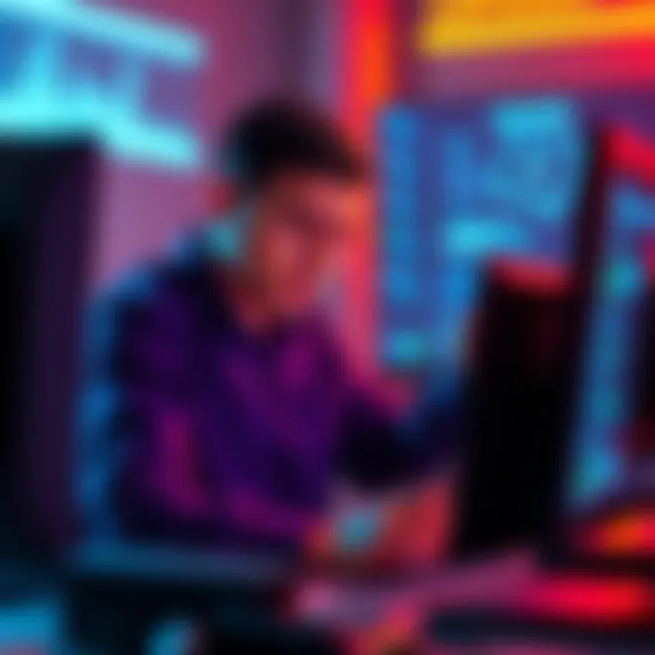 A concerned Ledger user checking security settings on a computer with a digital wallet interface visible