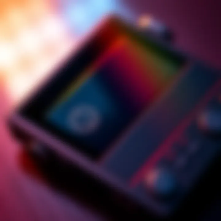 A close-up of a Ledger Nano S hardware wallet showing its screen and buttons, symbolizing cryptocurrency security concerns.