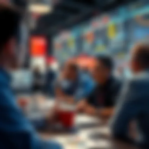 People discussing trading insights and strategies for Litecoin in a digital forum setting.
