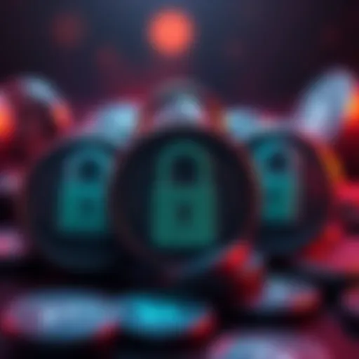 A graphic showing tokens labeled 'locked' with a padlock symbol, depicting a scam in the WLFI project