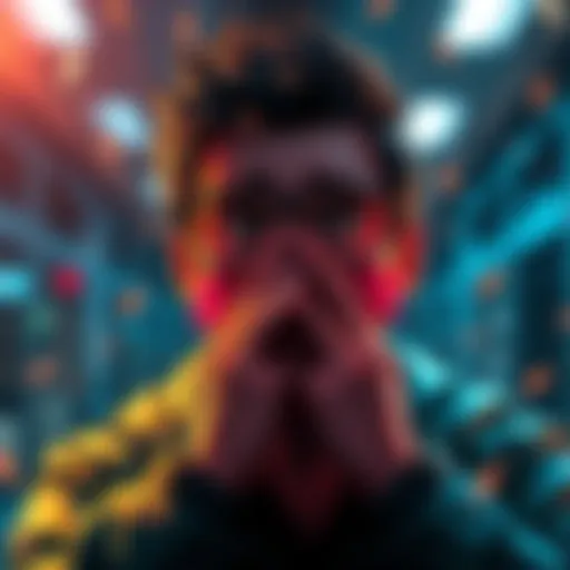 A graphic showing a user frustrated after losing $4000 USDT sent to Kraken by mistake on the wrong network.