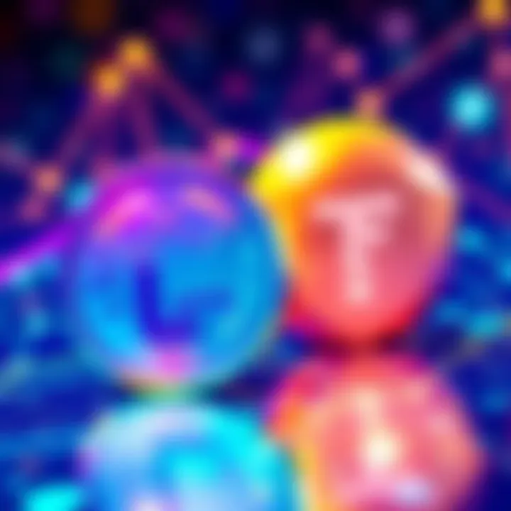 A digital representation of LTO token alongside the EQTY logo, highlighting connections and opportunities in cryptocurrency.