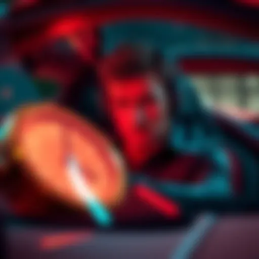 A car enthusiast looking disappointed while waiting for a Lamborghini delivery, with a clock symbolizing the long wait time.