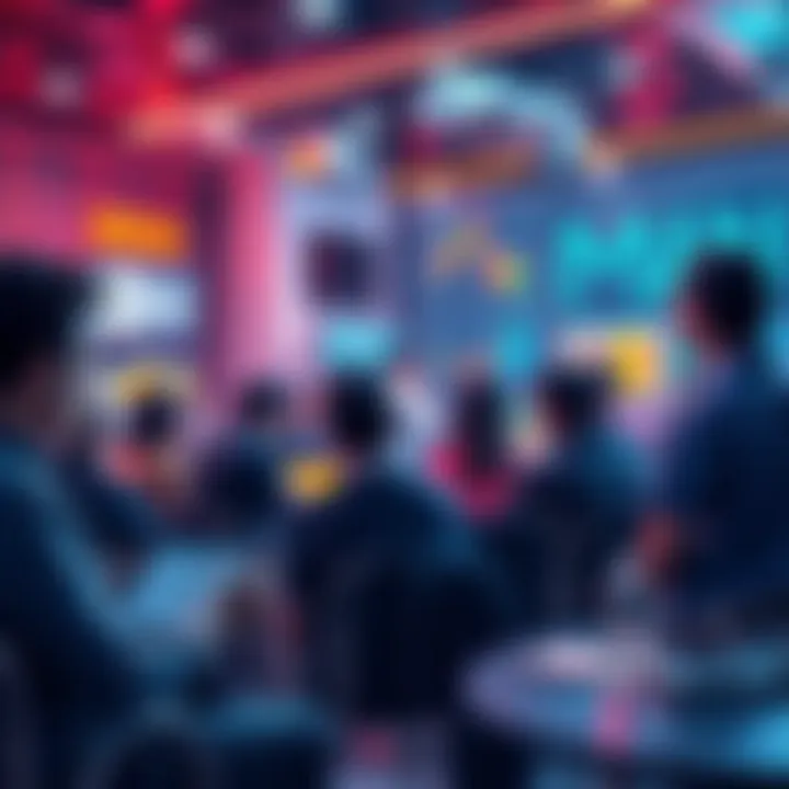 People discussing MANA price trends in a digital forum setting