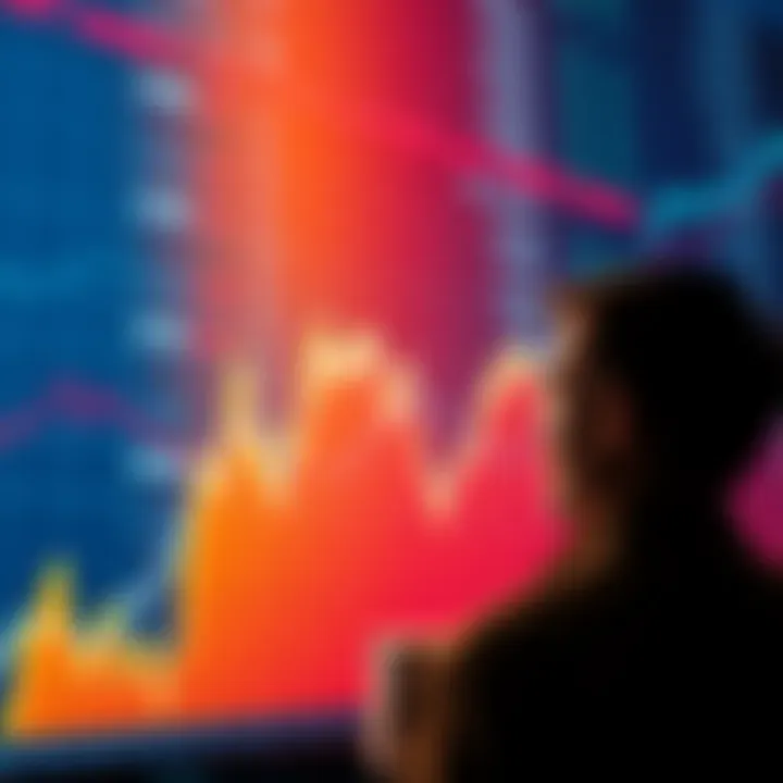 A graph showing a steep decline in altcoin prices, with worried investors looking on, reflecting market uncertainty.