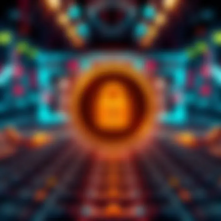 A visual representation of a masked onchain address with a lock symbol, showing privacy in Bitcoin transactions.