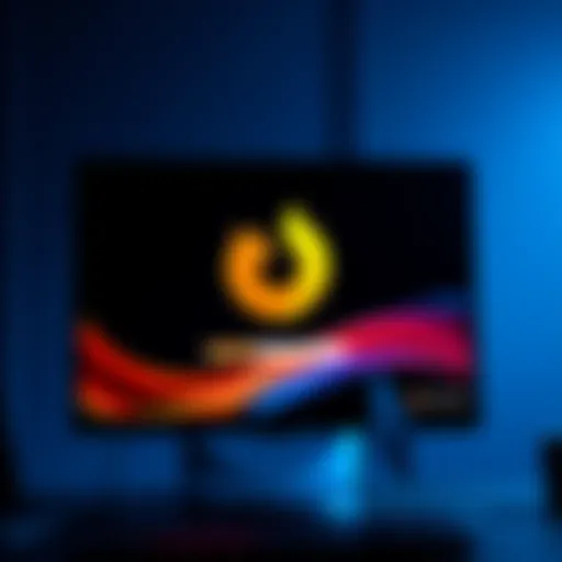 A computer screen displaying the Metamask logo stuck on a loading animation in Firefox
