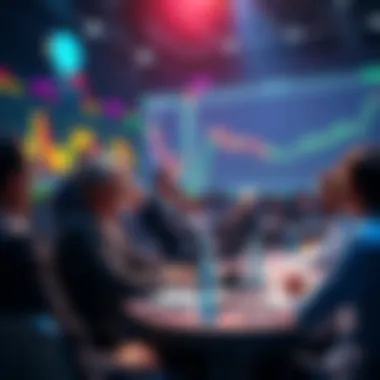 Experts discuss the potential of Mina reaching $1 by January 2026 at a market event with charts and graphs in the background.