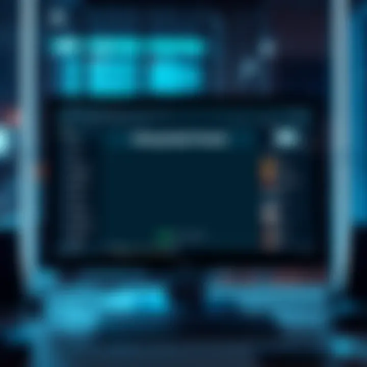 A computer screen displaying an empty forum page where daily threads used to be
