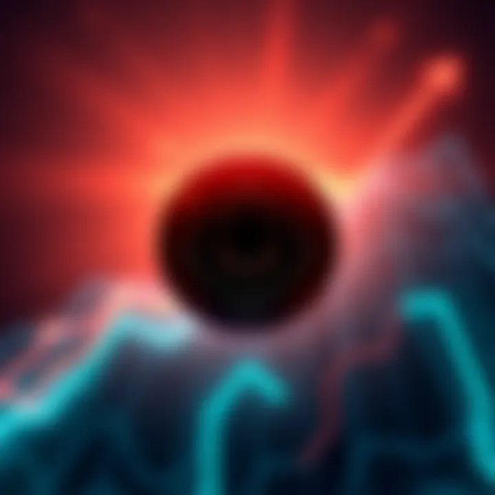 A digital illustration of the Monero cryptocurrency symbol with upward trends in the background, representing its strong position in the market.