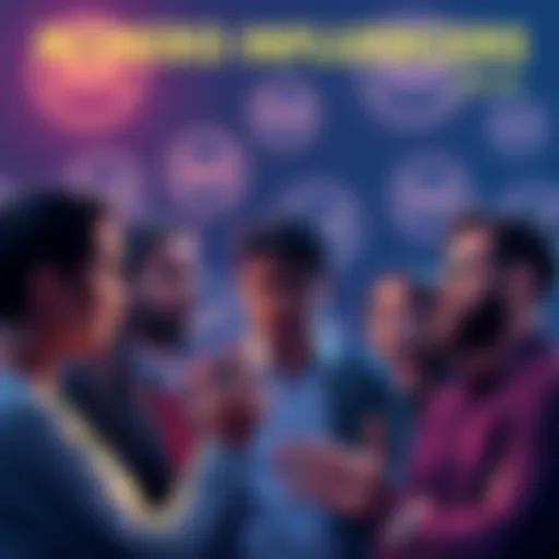 A group of diverse individuals discussing cryptocurrency, emphasizing privacy and security, with Monero logos in the background.