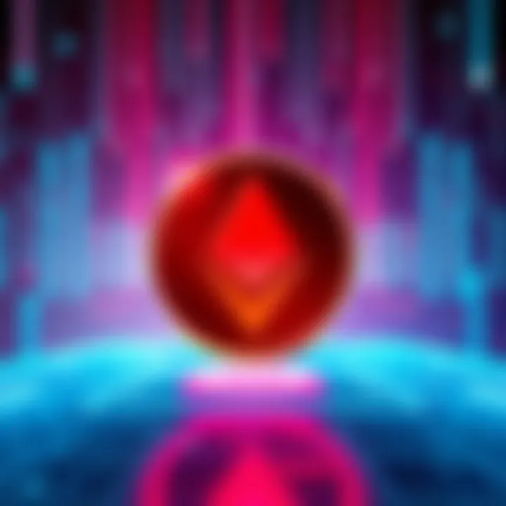 An illustration of the Monero logo displayed prominently on a digital background representing blockchain technology