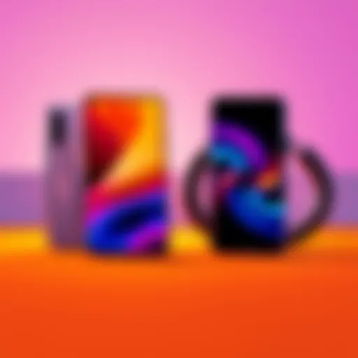 A side-by-side view of the 2021 and 2022 Nano X devices, showcasing their designs and features, with a new Flex model in the background.