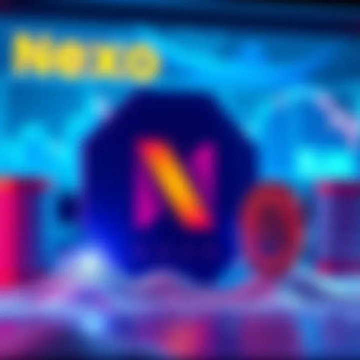A graphic showing the Nexo logo with a large $5,000 symbol and a Bitcoin symbol, representing new withdrawal rules.