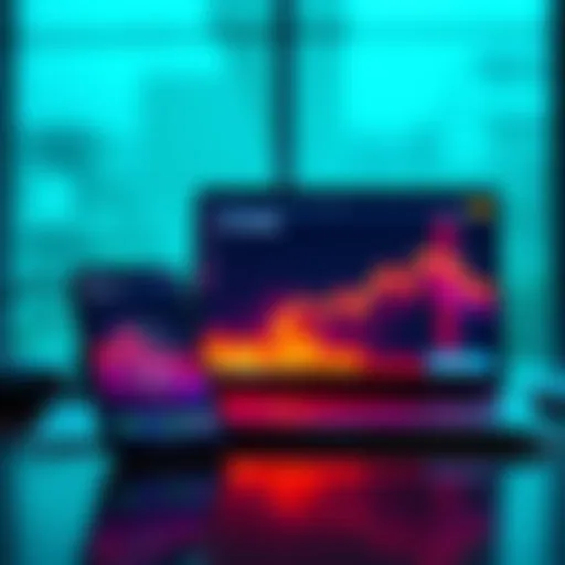 A smartphone and laptop displaying a user-friendly hot wallet interface for managing Litecoin securely.