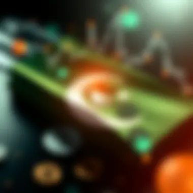 A graphic representation of Pakistan's new Digital Asset Authority overseeing cryptocurrency regulations, featuring digital currency symbols and the Pakistani flag.