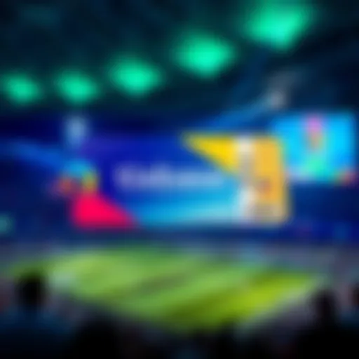 A banner showcasing Tixbase logo and ticket design for Copa América de Béisbol with vibrant colors and secure features highlighted