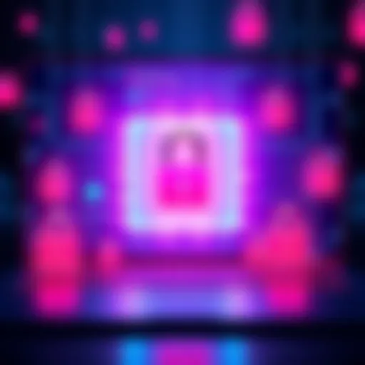 A visual showing a password manager interface with secure passwords and lock icons, symbolizing online account protection.
